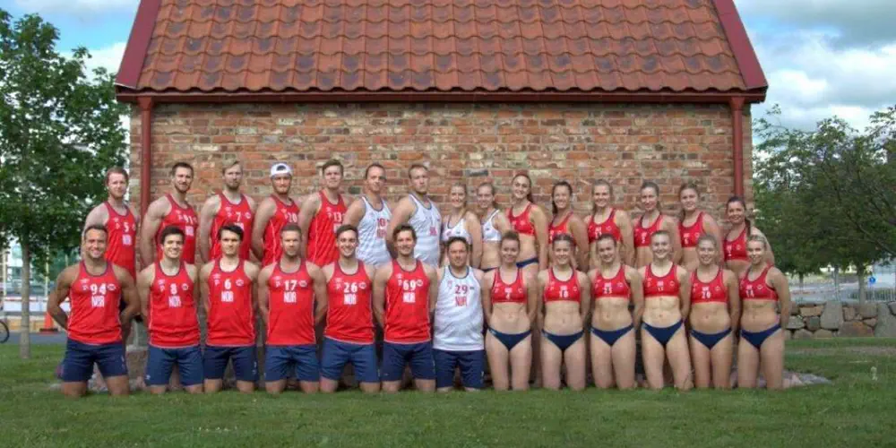 Norwegian men's and women's beach volleyball team