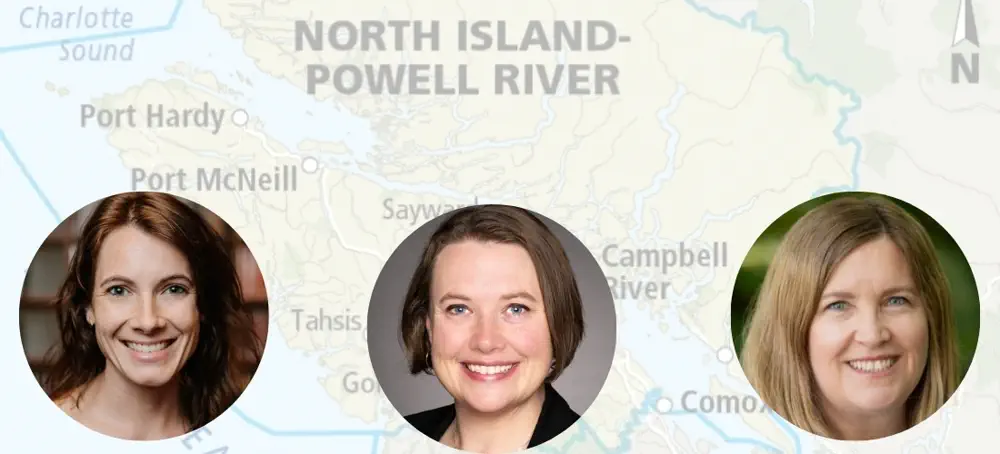 2021 Election North Island-Powell River Cheat Sheet