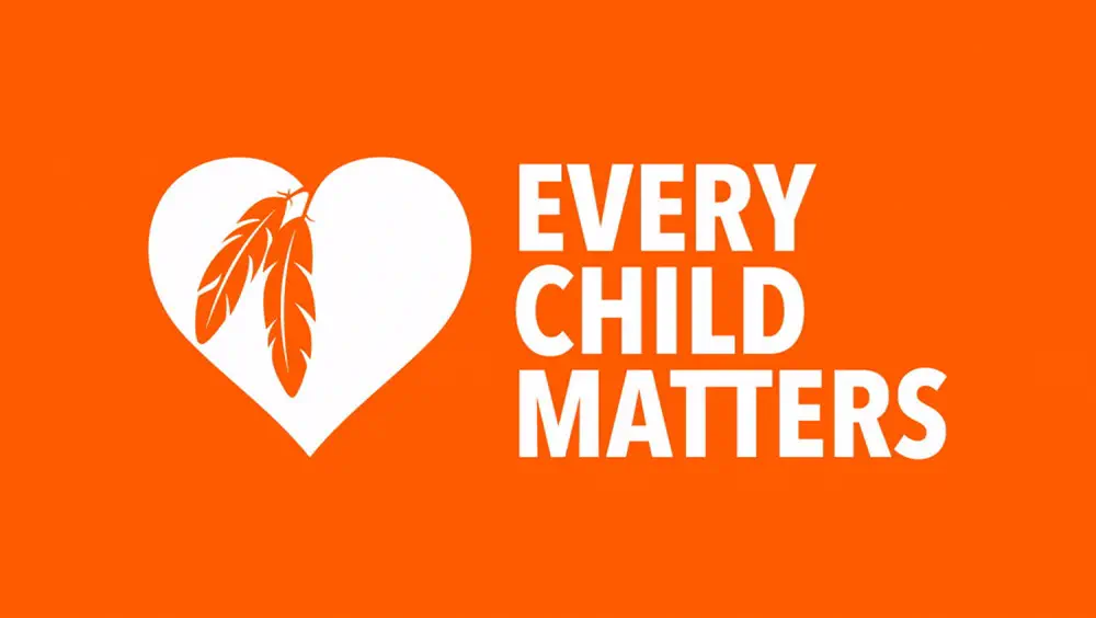 March in Port Hardy for Orange Shirt Day on September 30