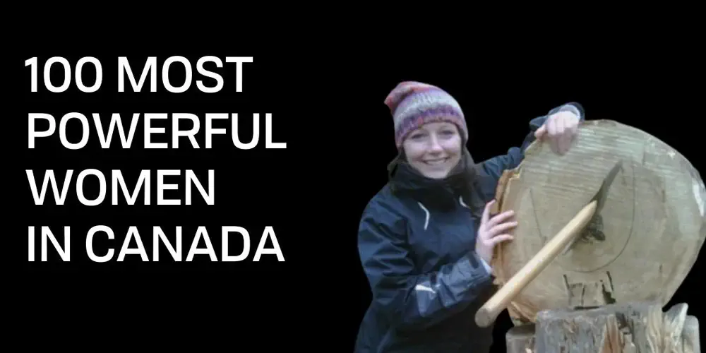 Comox Woman Pokes Holes in the Patriarchy