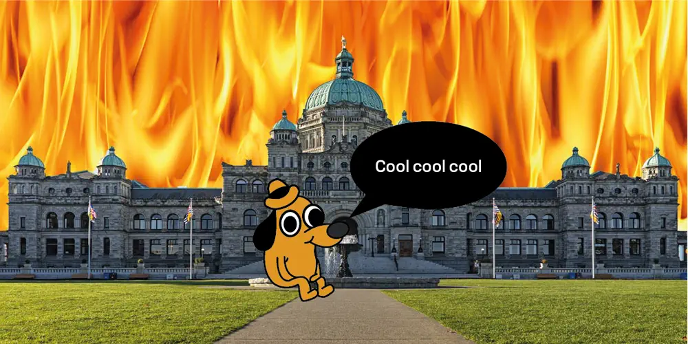 The World is on Fire, But Don't Worry, It's Fine