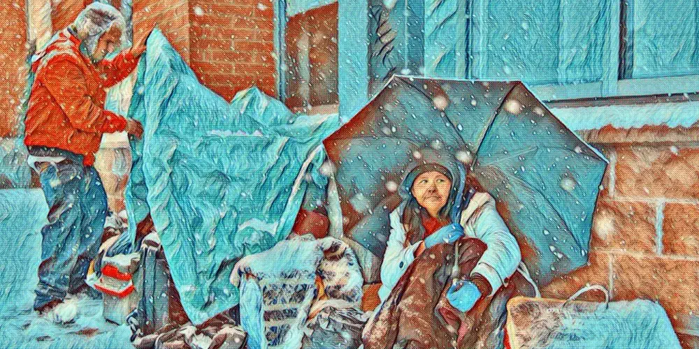 Winter on the Streets Doesn't Make for a Very Merry Christmas