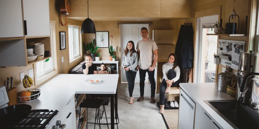 Can Five People Really Live Comfortably in a Tiny Home?