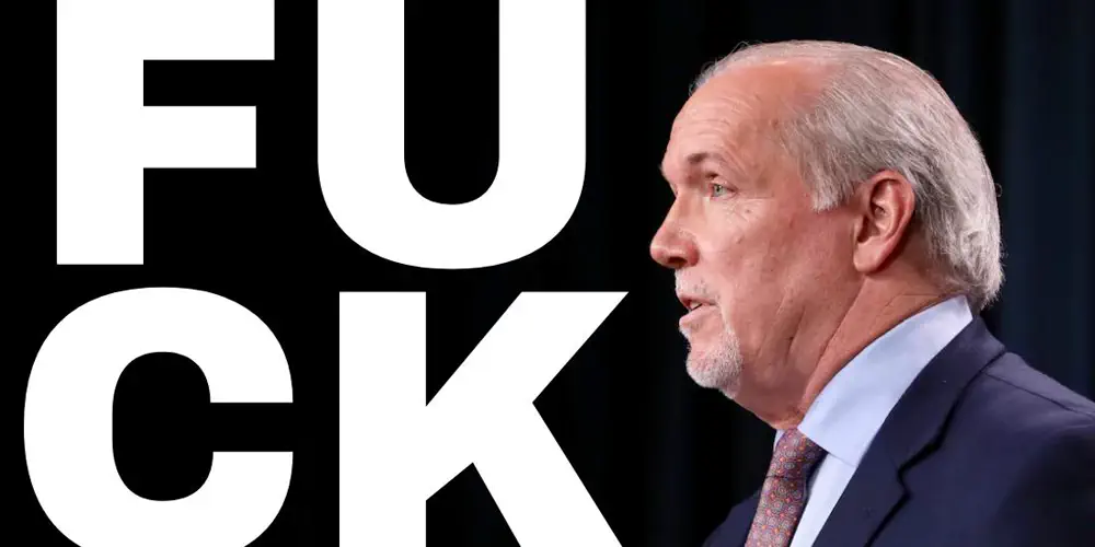 Premier Horgan's F-Bomb 🤯