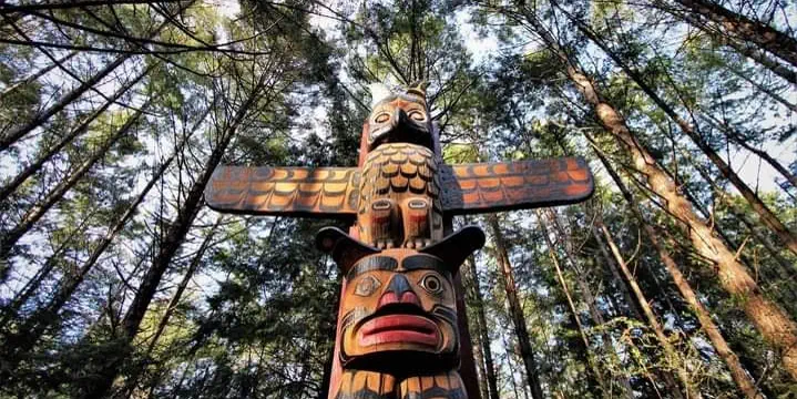 What We Love: Totem Pole about to Take Flight