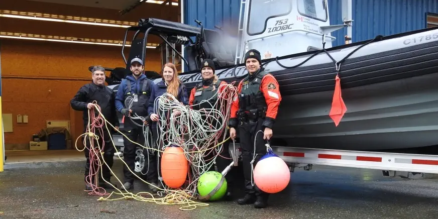 Watch VIDEO: Heroes Rescue Whale Near Port Hardy