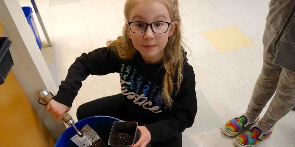 Students Planting Seeds for the Future