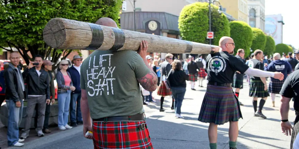 The Celts Are Back Throwing Hammers, Stones, And Trees