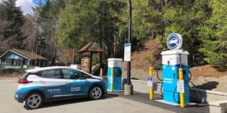 Gold River EV charging site