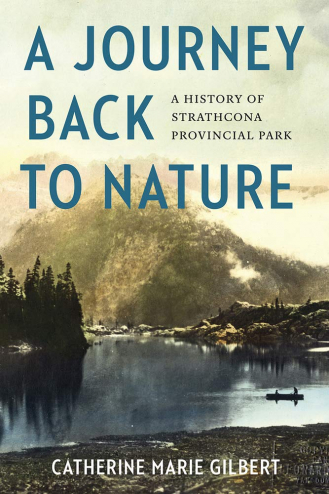 The cover of Gilbert's award-winning book Journey Back to Nature.