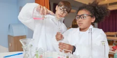 Youth doing STEAM
