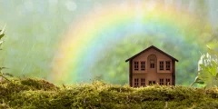 rainbow house